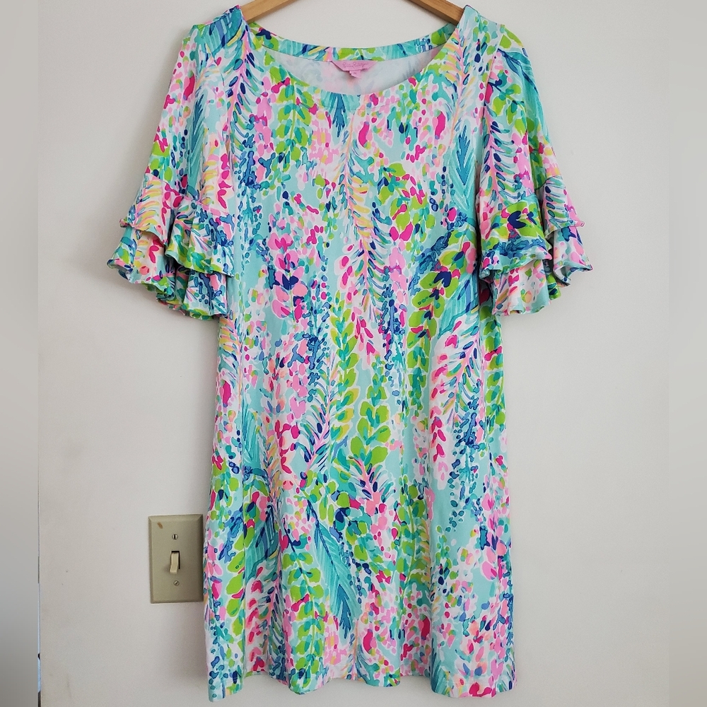 SOLD Lilly Pulizer Lula Dress In Catch The Wave